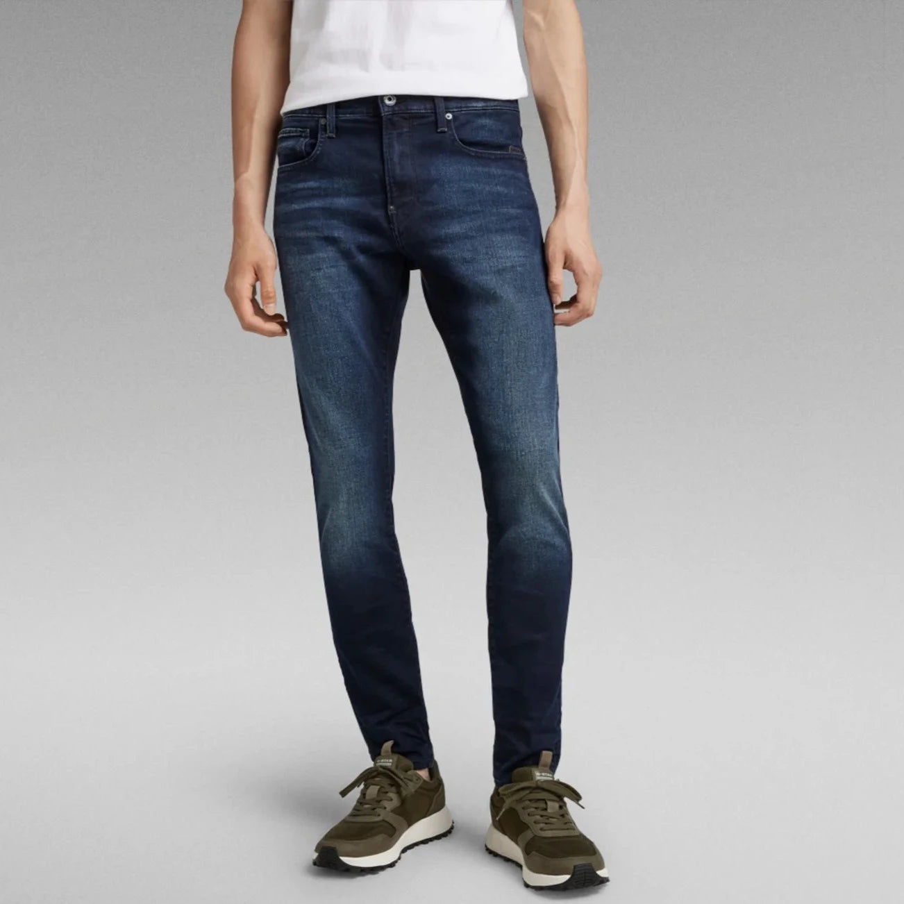 G-Star Raw - Revend Skinny Jeans - Dark Aged Denim