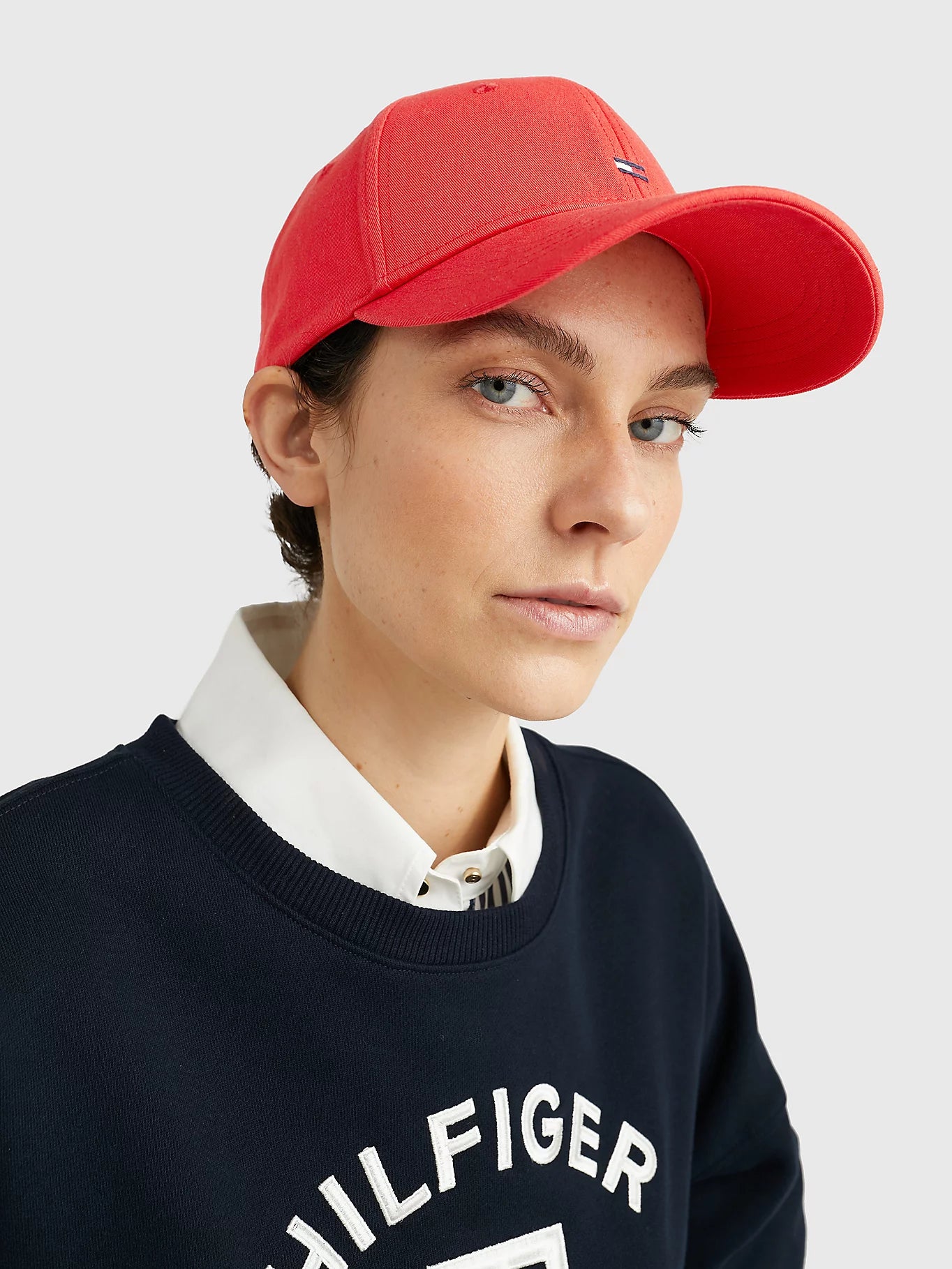 Tommy Hilfiger - Essential Organic Cotton Flag Baseball Cap