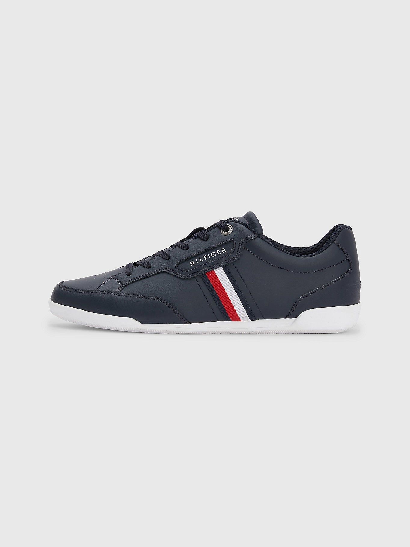 TOMMY HILFIGER SIGNATURE LEATHER CUPSOLE TRAINERS