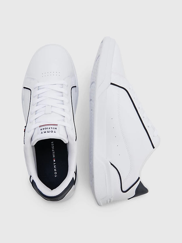 TOMMY HILFIGER LACE-UP CUPSOLE TRAINERS